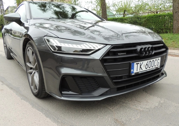 Audi A7 cena 276750 przebieg: 20000, rok produkcji 2022 z Kielce małe 407